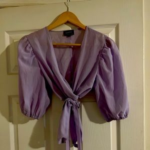 Bardot Isabella Wrap Blouse